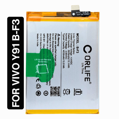 orlife Mobile Battery For  Vivo Y91, Y93, Y95, Y91i, B-F3 (1 Year Replacement Warranty )