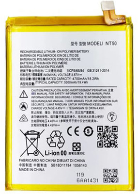NIVAPRO Mobile Battery For  COMPATIBLE MOTOROLA Edge 20 Lite (XT2139-1) / EDGE 20 FUSION 5G Mobile - 5000mAh