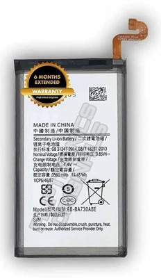 FLIPTRONICS ORIGINALS Mobile Battery For  Samsung EB-BA730ABE Samsung Galaxy A8 Plus 2018 with 6 Months Warranty