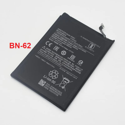 BKN Mobile Battery For  XIAOMI / REDMI / POCO BN62 MOBILE BATTERY FOR Xiaomi Xiaomi Redmi Note 9T (BN62) 6000mAh