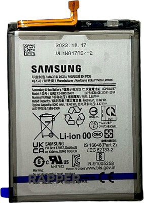 RAPPER Mobile Battery For  SAMSUNG Samsung Galaxy M52 5G / M53 5G / M23 5G / M33 5G / A73 5G / A23 / A33 / F23 5G