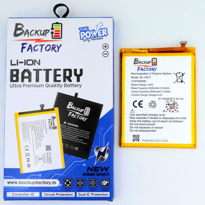 Backup Factory Mobile Battery For  Tecno BL-34CT