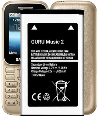 YAARISTYLE Mobile Battery For  Samsung Guru Music 2 / 800mAh(Premium Quality)
