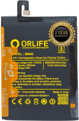 orlife Mobile Battery For  Xiaomi Poco F1 (M1805E10A) BM4E (1 Year Replacement Warranty)