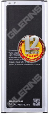 GILERINS Mobile Battery For  Samsung EB-BN910BBE Samsung Galaxy Note 4 N910 N910A/V/P/T/H NFC with 1 Year Warranty