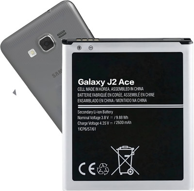 TokTon Mobile Battery For  Compatible Samsung Galaxy J2 Ace 2600mAh Full Backup