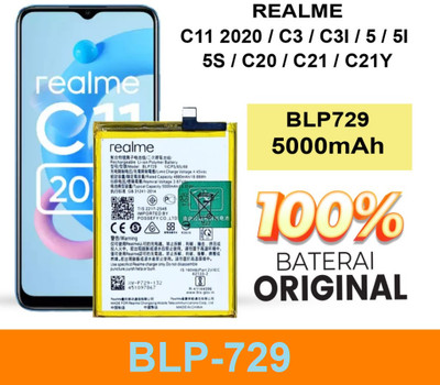 BKN Mobile Battery For REALMEE Realmee 5 / Realm 5i/ Reallme 5s / Realm 6i / Realm C3 BATTERY (BLP729)