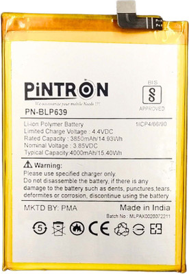Pintron Mobile Battery For  Oppo R11 Plus Mobile Battery for Oppo R11 Plus / Blp-639 with Warranty of 90 Days