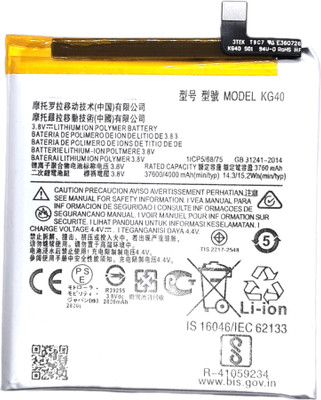 Full Mah Mobile Battery For  Motorola Moto G8 Play KG40 4000mAh