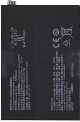 BRAVEHEART Mobile Battery For  oppo Reno 6 Pro 5G BLP855 | Original Battery | 3 Months Warranty