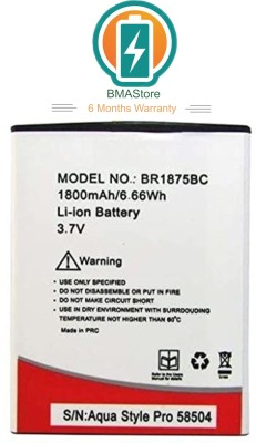 Mstore Mobile Battery For  Intex BR1875BC Aqua Style Pro