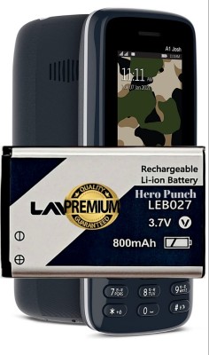 VEHUB Mobile Battery For  Compatible Lava Hero Punch II LEB027 II 800mAh(Premium Quality)