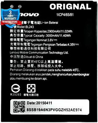 THE BATTERY STORE Mobile Battery For  Lenovo K3 Note