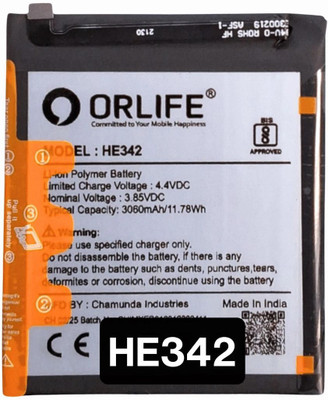 orlife Mobile Battery For  Nokia 6.1 Plus | 5.1 Plus | 7.1 | X5 | HE342 (1 Year Replacement Warranty)