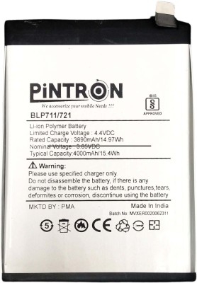 Pintron Mobile Battery For  Oppo A1K Mobile Battery for Oppo A1K CPH1923 / BLP711/721 with 90 Days Warranty*