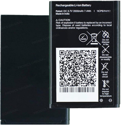 lookat Mobile Battery For  LookAt original Mobile Battery for Jio Phone F211s / All Jio Keypad Mobile 2000mAh
