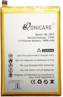KONICARE Mobile Battery For  Tecno Spark 4, Spark 4 pro BL-39LT