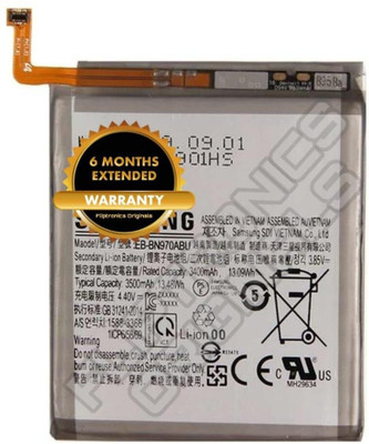 FLIPTRONICS ORIGINALS Mobile Battery For  Samsung EB-BN970ABU Note 10 SM-970F SM-970U SM-9700 SM-970N with 6 Month Warranty