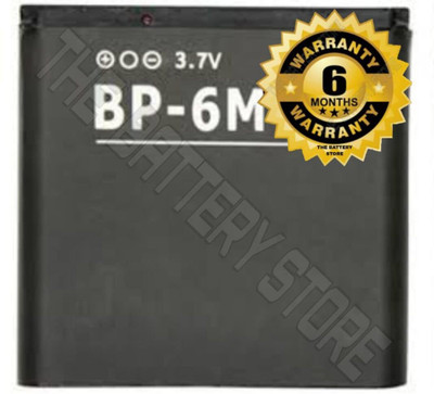 THE BATTERY STORE Mobile Battery For  Nokia Original BP-6M Nokia N73 N77 3250 6233 6234 N93 6288 with 6 Months Warranty