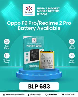 MRMT STAR Mobile Battery For  Oppo REALME 2PRO/F9PRO