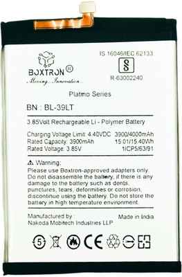 Boxtron Mobile Battery For  Tecno Spark Go Plus BL 39LT Tecno Spark Go Plus / Spark 4 / Camon 12 Air/ Vison 2 & Vision 1 Pro