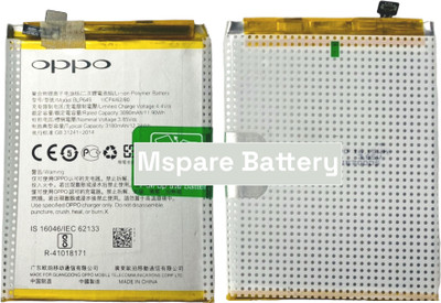 Mspare Mobile Battery For  Oppo A83 | Model BLP649 {3180mAH}