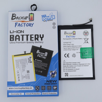 Backup Factory Mobile Battery For  Tecno Pova 5G , LE8