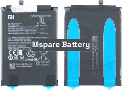 Mspare Mobile Battery For  Xiaomi Redmi Note 9S | Model BN55 {5020mAH}
