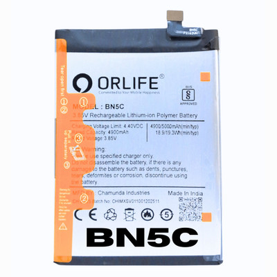 orlife Mobile Battery For  Xiaomi Poco M4 Pro, Redmi Note 11T 5G | BN5C (1 Year Replacement Warranty)