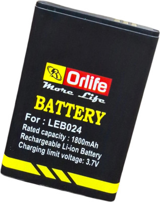 orlife Mobile Battery For  Lava KKT Pearl | A7 | LEB024 (1 Year Replacement Warranty)