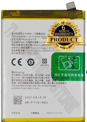 THE BATTERY STORE Mobile Battery For  Realme BLP775 Battery for Realme X50/ Reno 3 4G 2020/3 5G with 6 Month Warranty