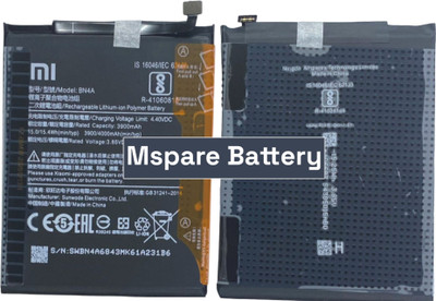 Mspare Mobile Battery For  Xiaomi Redmi Note 7 Pro | Model BN4A {4000mAH}