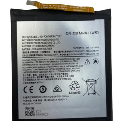 BRAVEHEART Mobile Battery For  Motorola Moto Edge Plus (LW50)| 5000mAh | 3 MONTHS Warranty