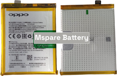Mspare Mobile Battery For  Oppo A57 | Model BLP619 {2900mAH}