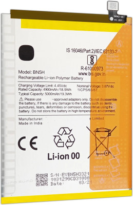 BKN Mobile Battery For  REDMI QC CHECKED BN5H Battery For POCO M4 5G / Poco M5 / Redmi 10 5G / Redmi Note 11E