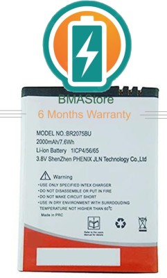 Mstore Mobile Battery For  Intex Aqua Q7 BR2075BU