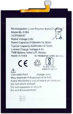 Safa Mobile Battery For  Infinix Hot 10 - 5200MAh