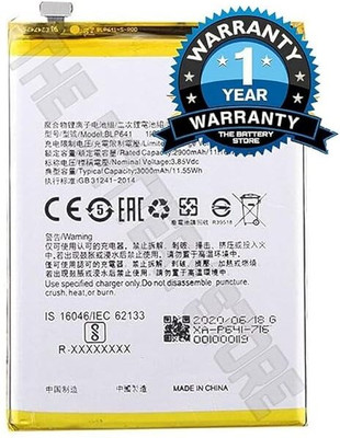 THE BATTERY STORE Mobile Battery For  Oppo Original BLP641 Battery for Oppo A71 /A83 /CPH1729 1 Year Warranty