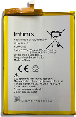 Facelift Mobile Battery For  Infinix Note 4 X572 LTE 6 Months Warranty