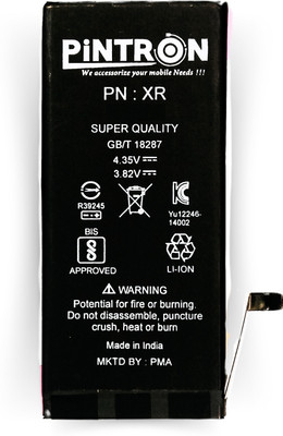 Pintron Mobile Battery For  Apple iPhone XR, 2942mAh, 180 Days Warranty