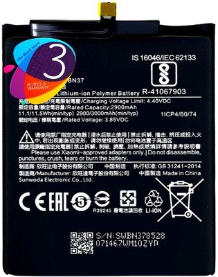 Facelift Mobile Battery For  Xiaomi Redmi 6A (Redmi 6) M1804C3CG, M1804C3CH, M1804C3CI