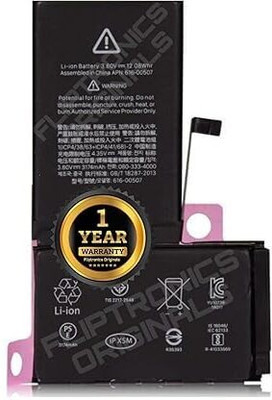 FLIPTRONICS ORIGINALS Mobile Battery For  iPhone iPhone Xs Max A1921 A2101 A2102 A2104 with 1 year Warranty