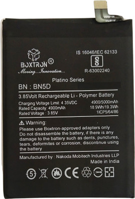Boxtron Mobile Battery For  Original Xiaomi Redmi MI Note 11/11S BN5D 5000mAh Capacity, 3.85 V, with 180 Days warranty