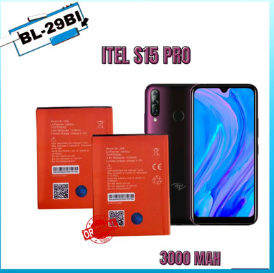 BKN Mobile Battery For  ITEL / itel QUALITY CHECKED MOBILE BATTERY FOR ITEL BL29BI - ITEL / A55 / S15 / S15 PRO