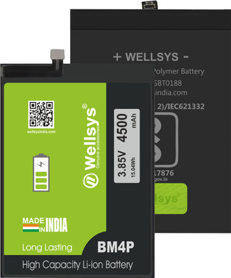 WELLSYS Mobile Battery For  XIAOMI Redmi K30 and Poco X2 BM4P (4500MAH)