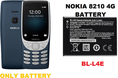 YAARISTYLE Mobile Battery For  NOKIA ORIGNAL NOKIA 8210 4G MOBILE BATTERY (BL-L4E) BLL4E 1450 MAH
