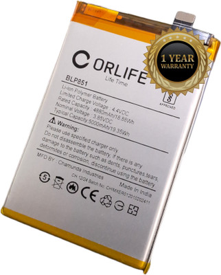 orlife Mobile Battery For  Oppo A74/A95 (5G) BLP851 (1 Year Replacement Warranty )
