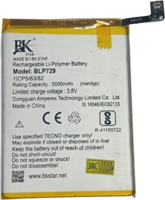 BK Star Mobile Battery For  REALME BLP-729 REALME 5/ REALME5i/ REALME C3/ RMX1911 /RMX2030 / RMX1911