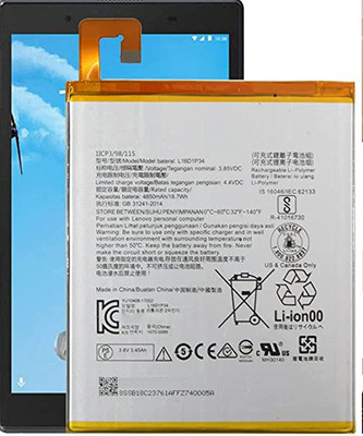 RAPPER Mobile Battery For  Lenovo Tab 4 8 (TB-8504X), Tab 4 8 Plus L16D1P34 (4850mAh)