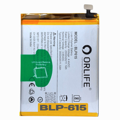 orlife Mobile Battery For  Oppo A37, A37F, A37M, Neo 9 ,BLP615 (1 Year Replacement Warranty)